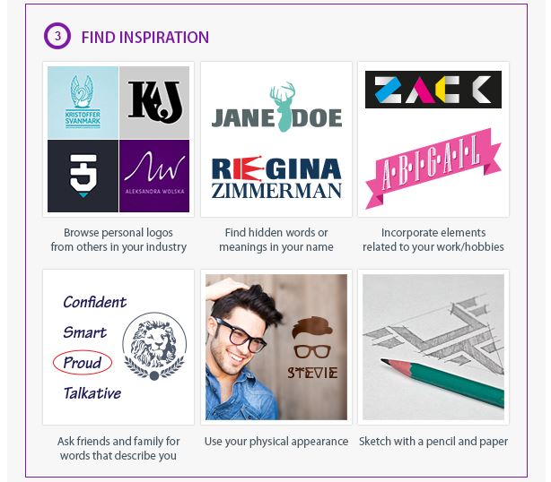 How To Create A Personal Logo Infographic 9868