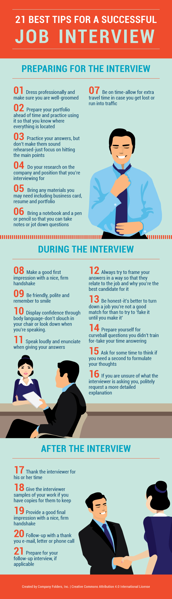 successful interview tips 