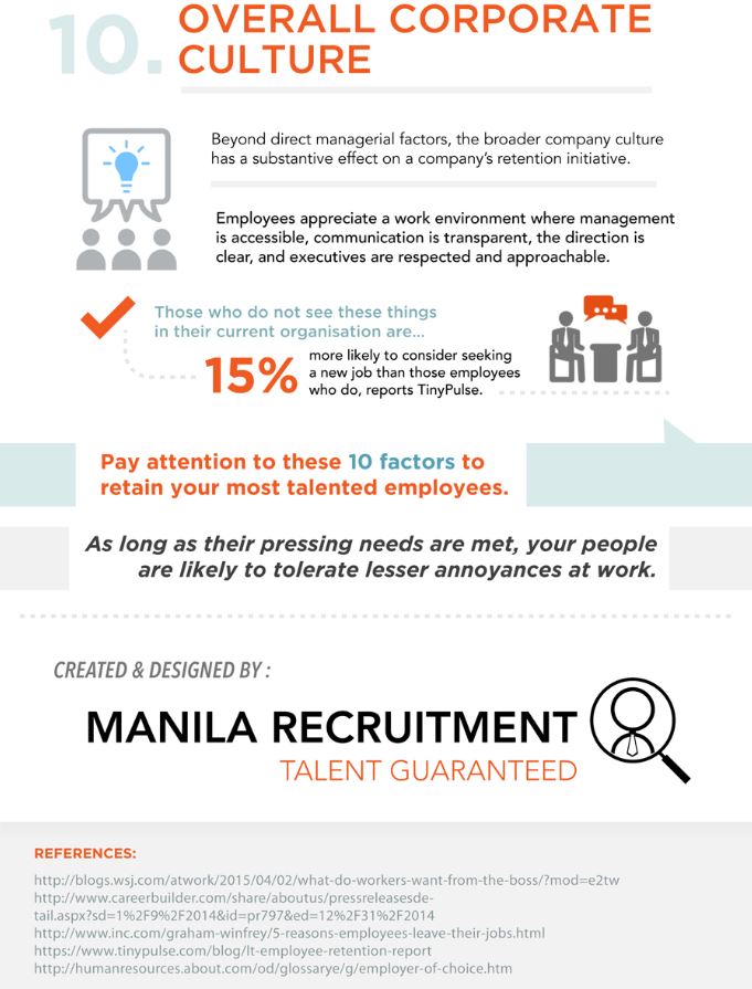 Top 10 Reasons Why Employees Leave Their Job [Infographic]